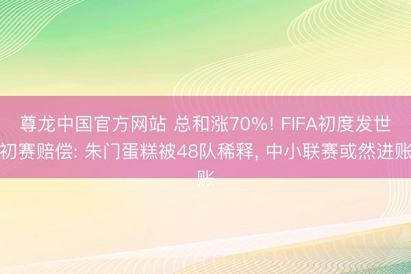 尊龙中国官方网站 总和涨70%! FIFA初度发世初赛赔偿: 朱门蛋糕被48队稀释， 中小联赛或然进账